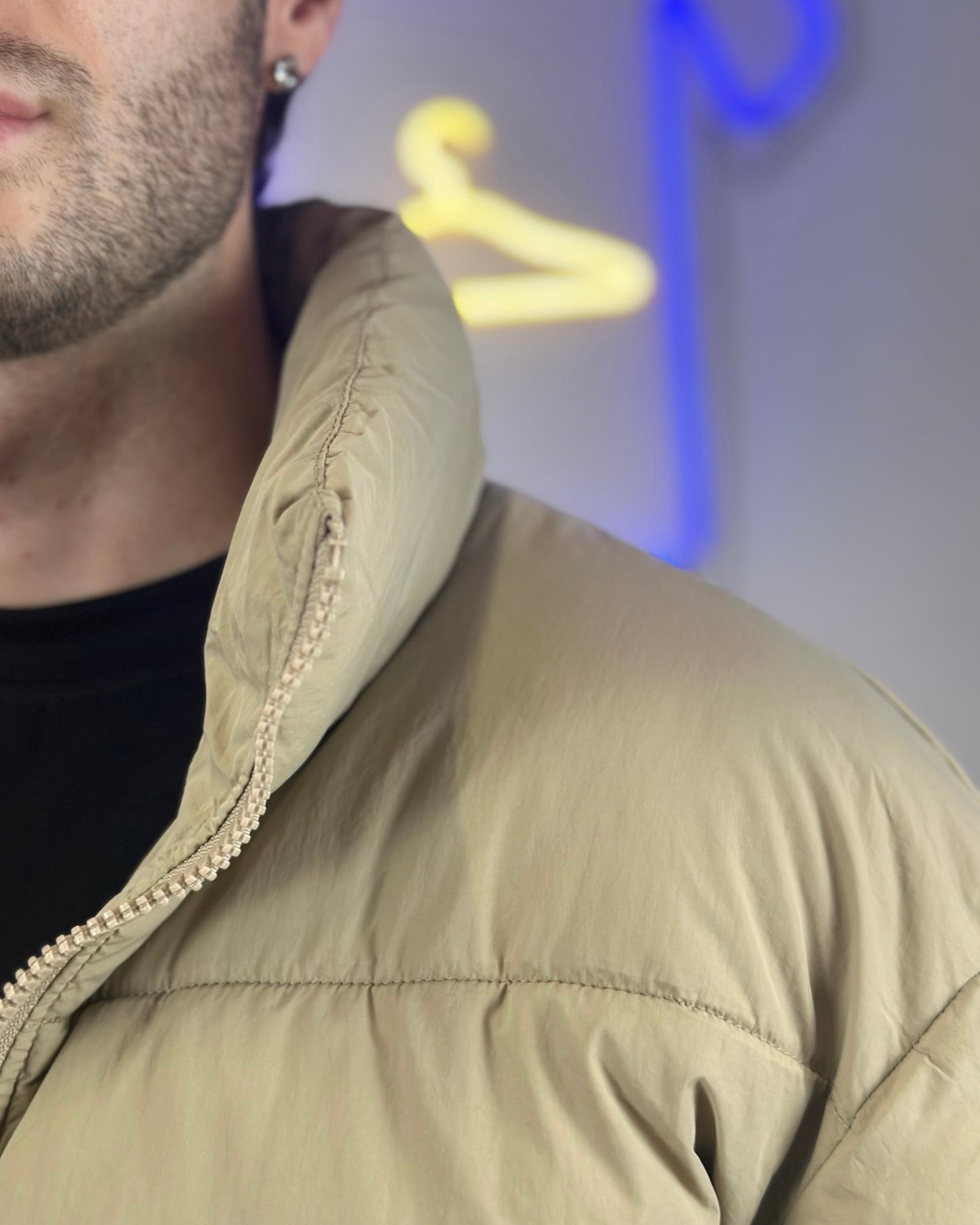 Giubbotto Imbottito col. Khaki