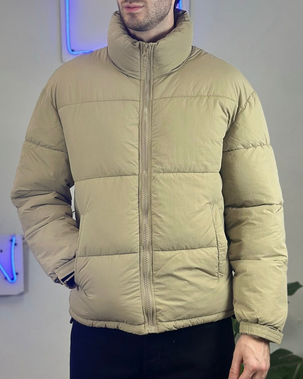 Giubbotto Imbottito col. Khaki