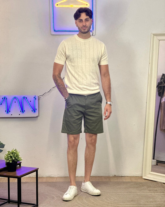 T-Shirt girocollo in Viscosa