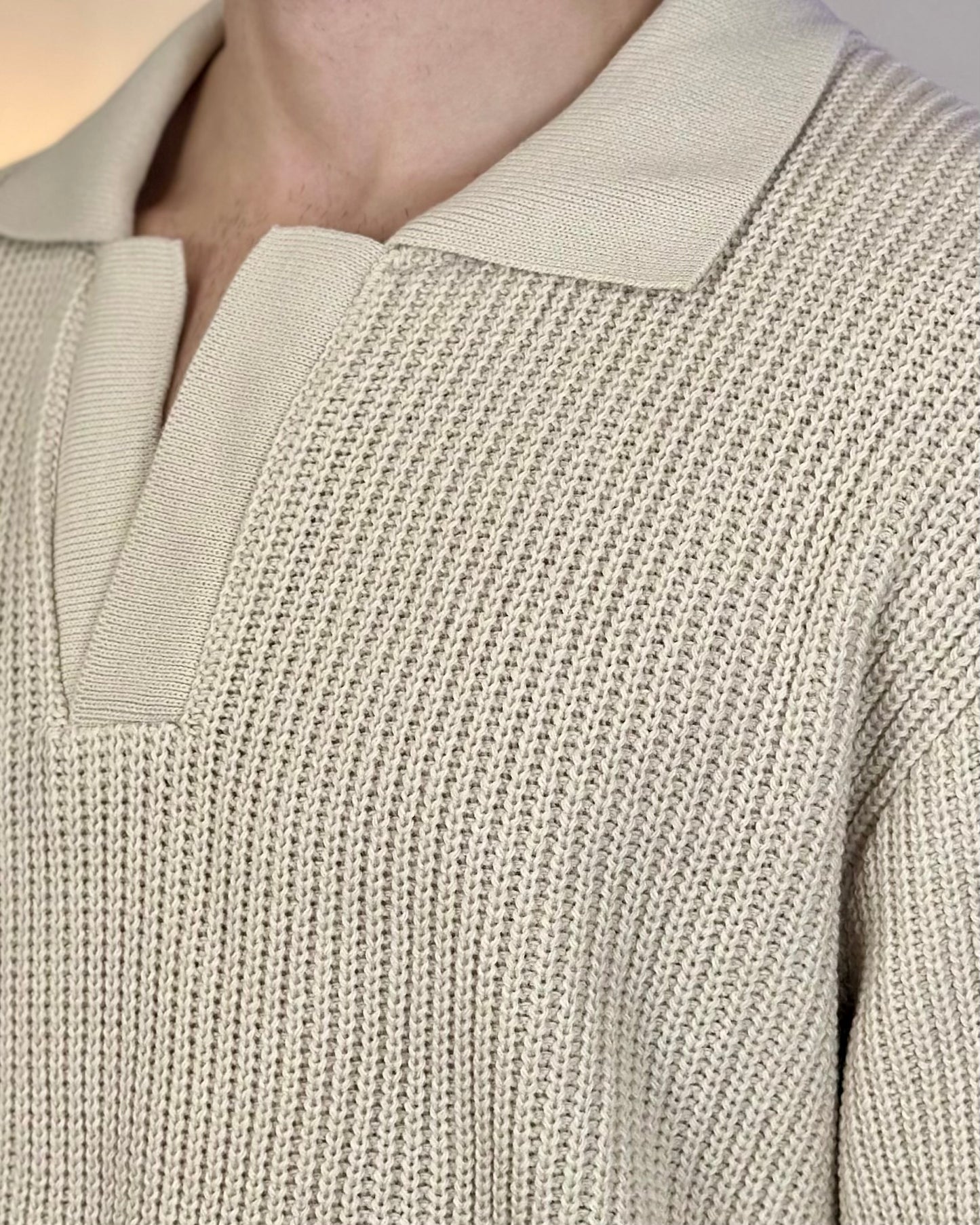 Polo Oversize col. Bianco