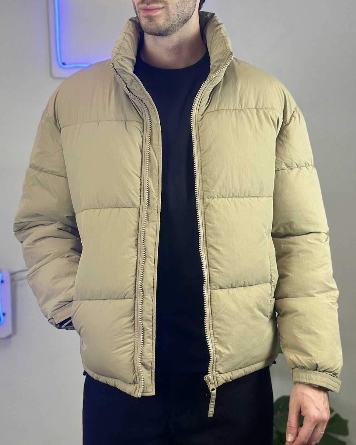 Giubbotto Imbottito col. Khaki