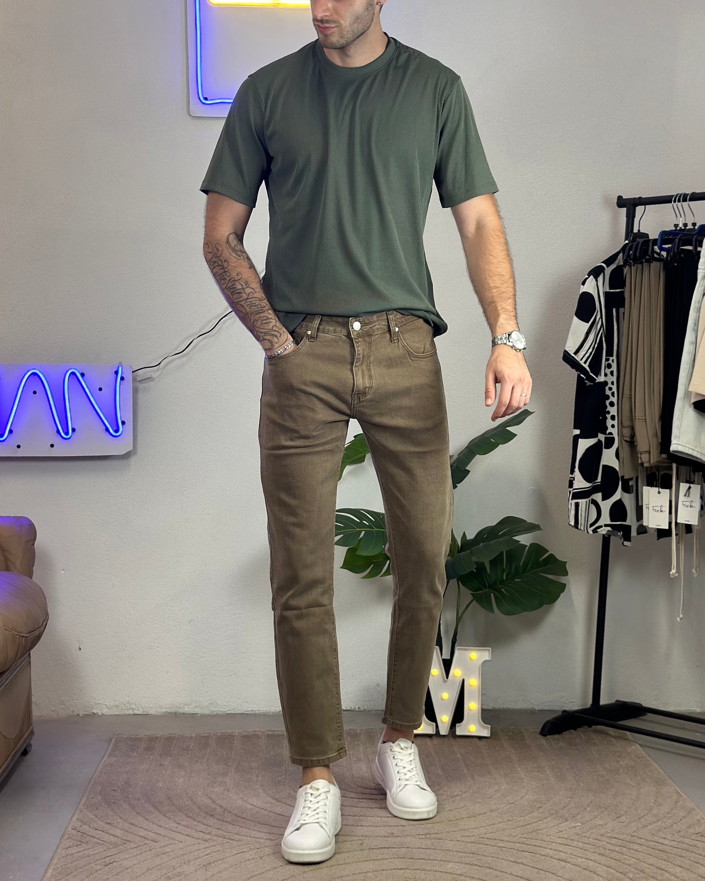 Pantalone Capri Fit