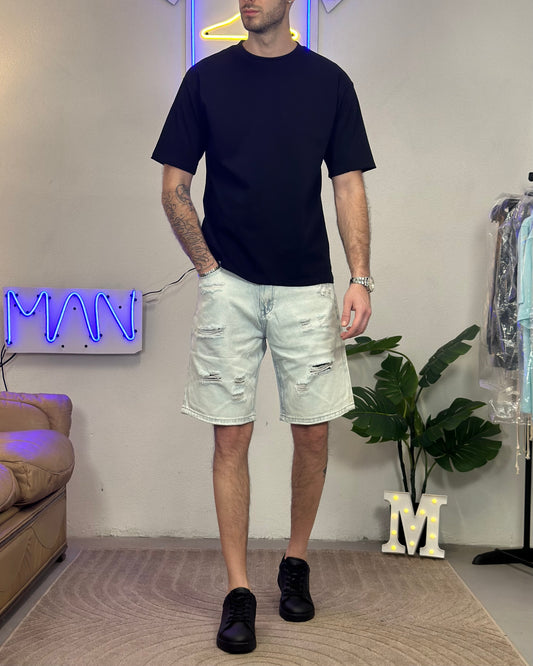 Bermuda Jeans col. Blu Chiaro