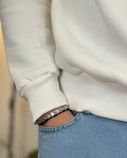 Maglione Felpato con Zip