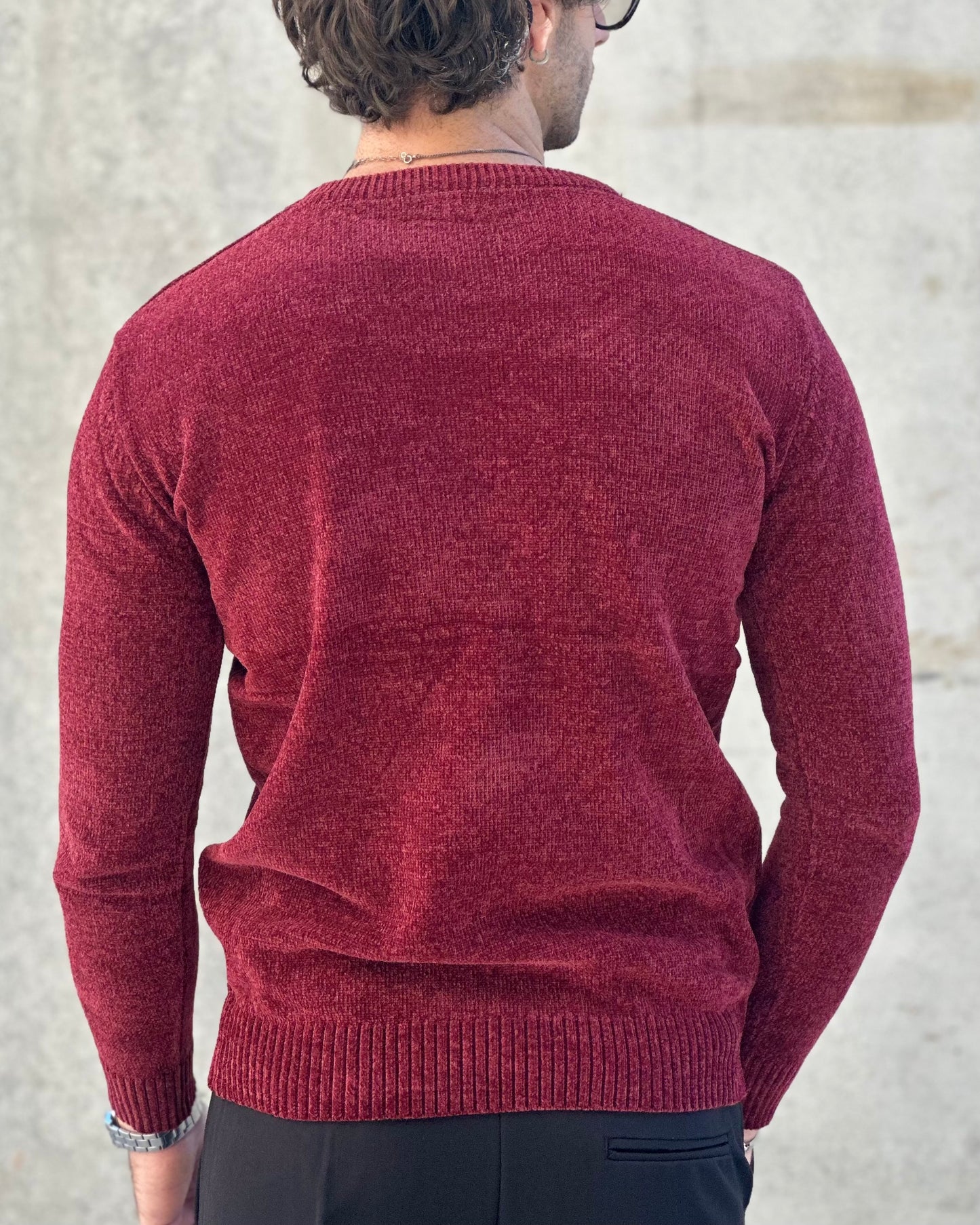 Maglione in ciniglia
