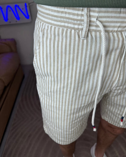 Bermuda a Righe con Laccio