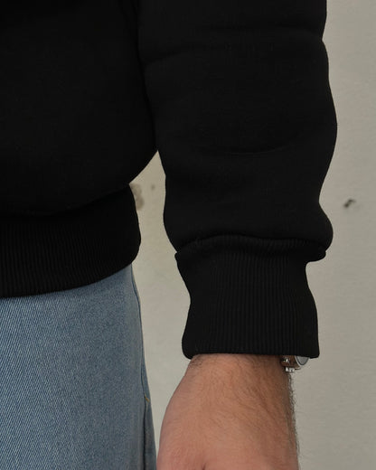 Maglione Felpato con Zip