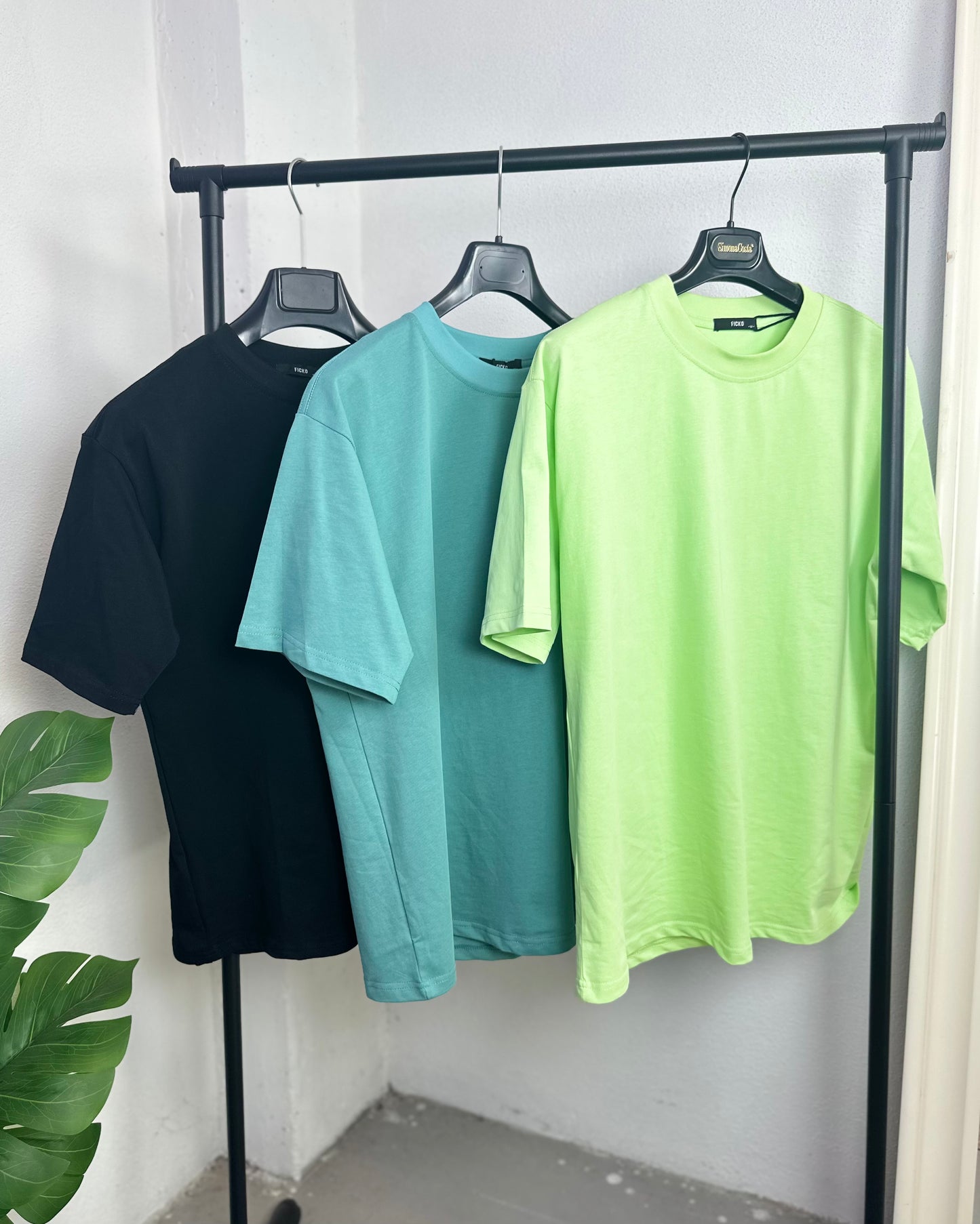 Maglia T-Shirt Oversize col. Verde Petrolio