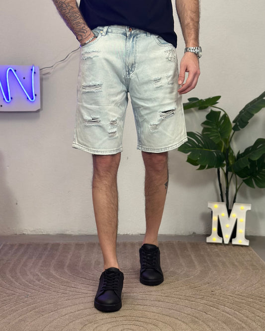 Bermuda Jeans col. Blu Chiaro