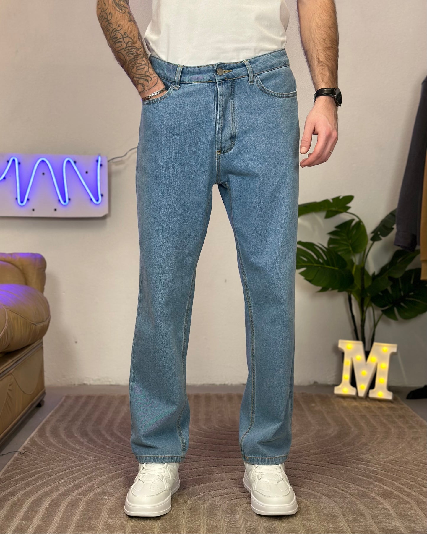 Pantalone Jeans Baggy