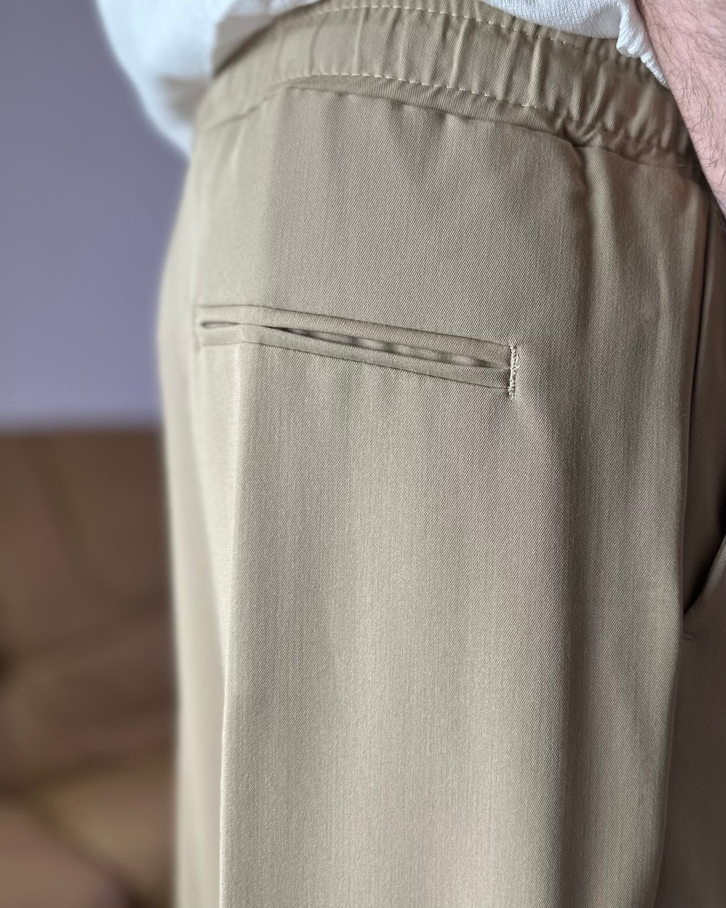 Pantalaccio Baggy Fit col Beige