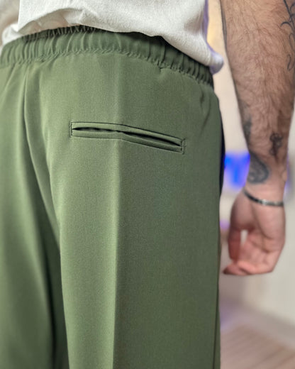 Pantalaccio Baggy Fit col Verde Militare